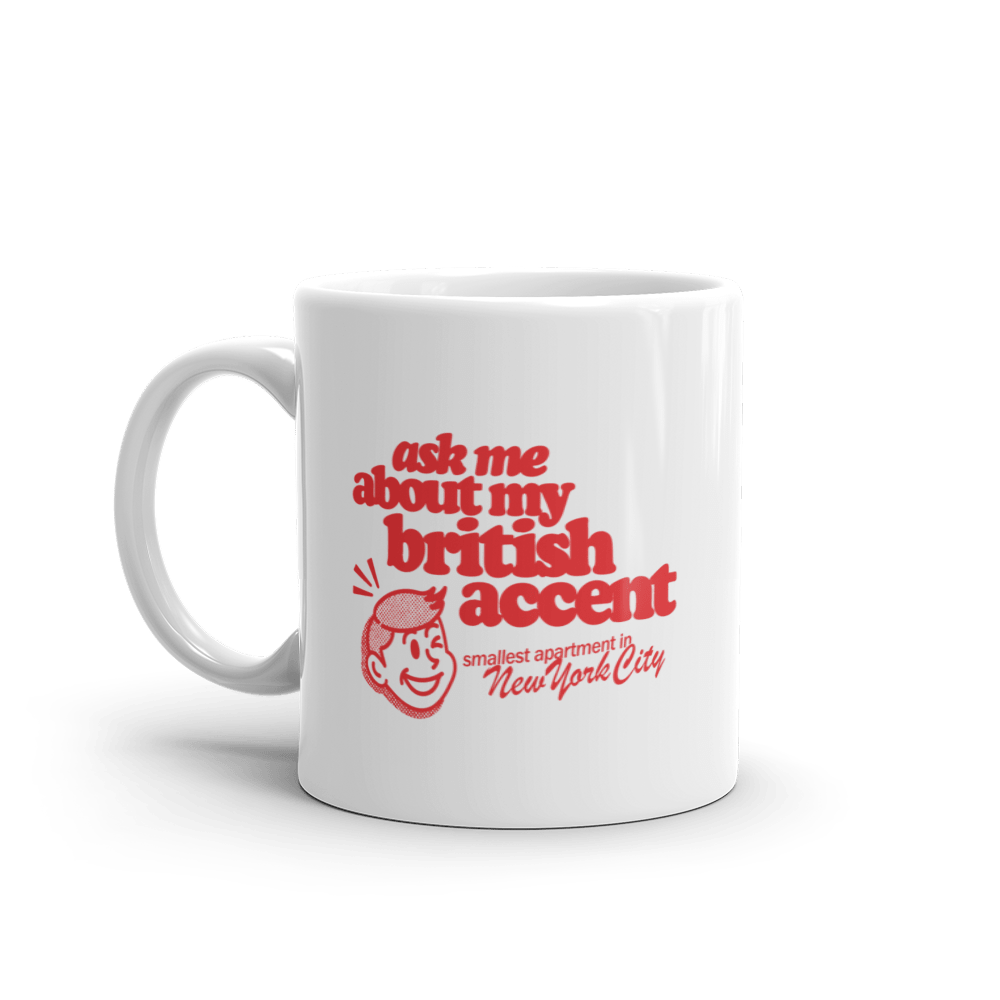 Axel Webber: British Accent White Mug