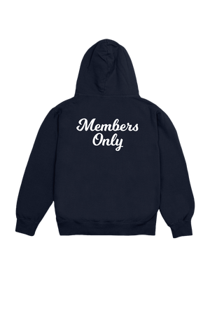 
                  
                    Bobby Mares: Bungalow Country Club Navy Hoodie
                  
                