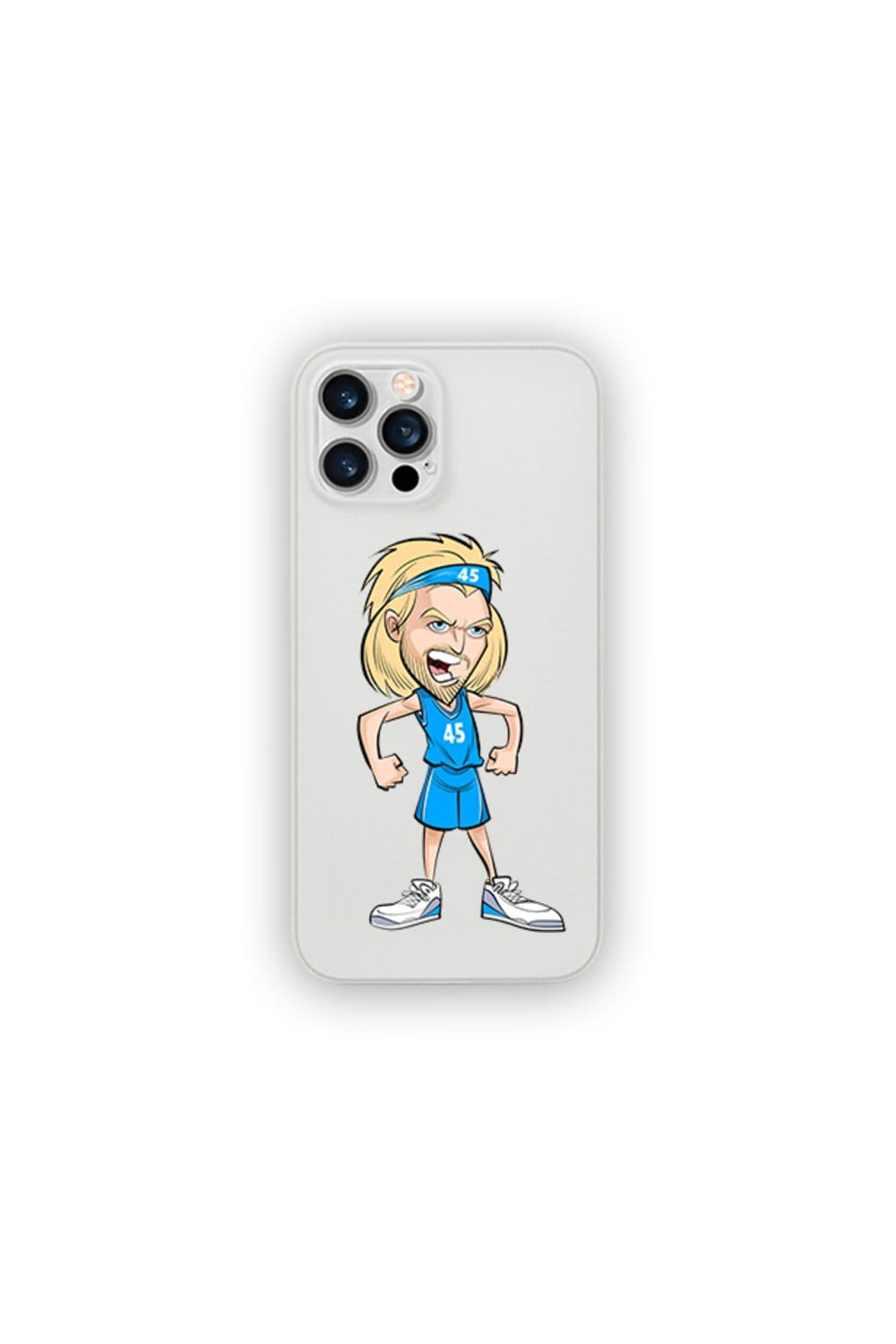 Brady Manek: Cartoon White Phone Case