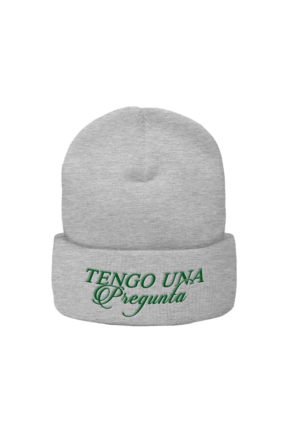 Calle y Poche: Tengo Una Pregunta Grey Beanie