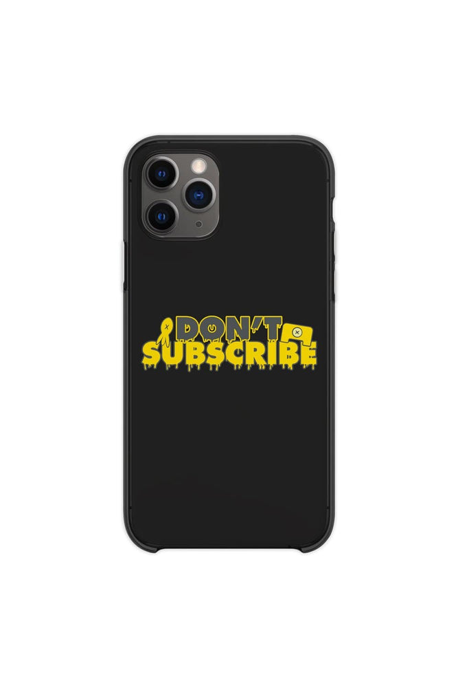 Calvin and Pat: Don't Subscribe Black Phone Case