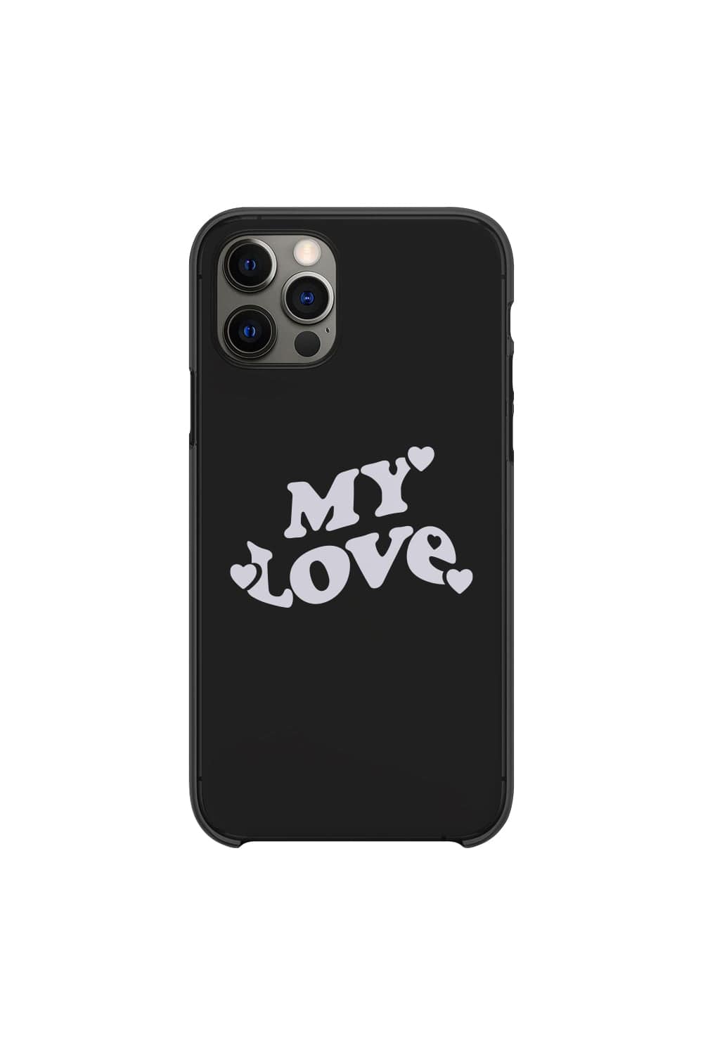 My Love Black Phone Case