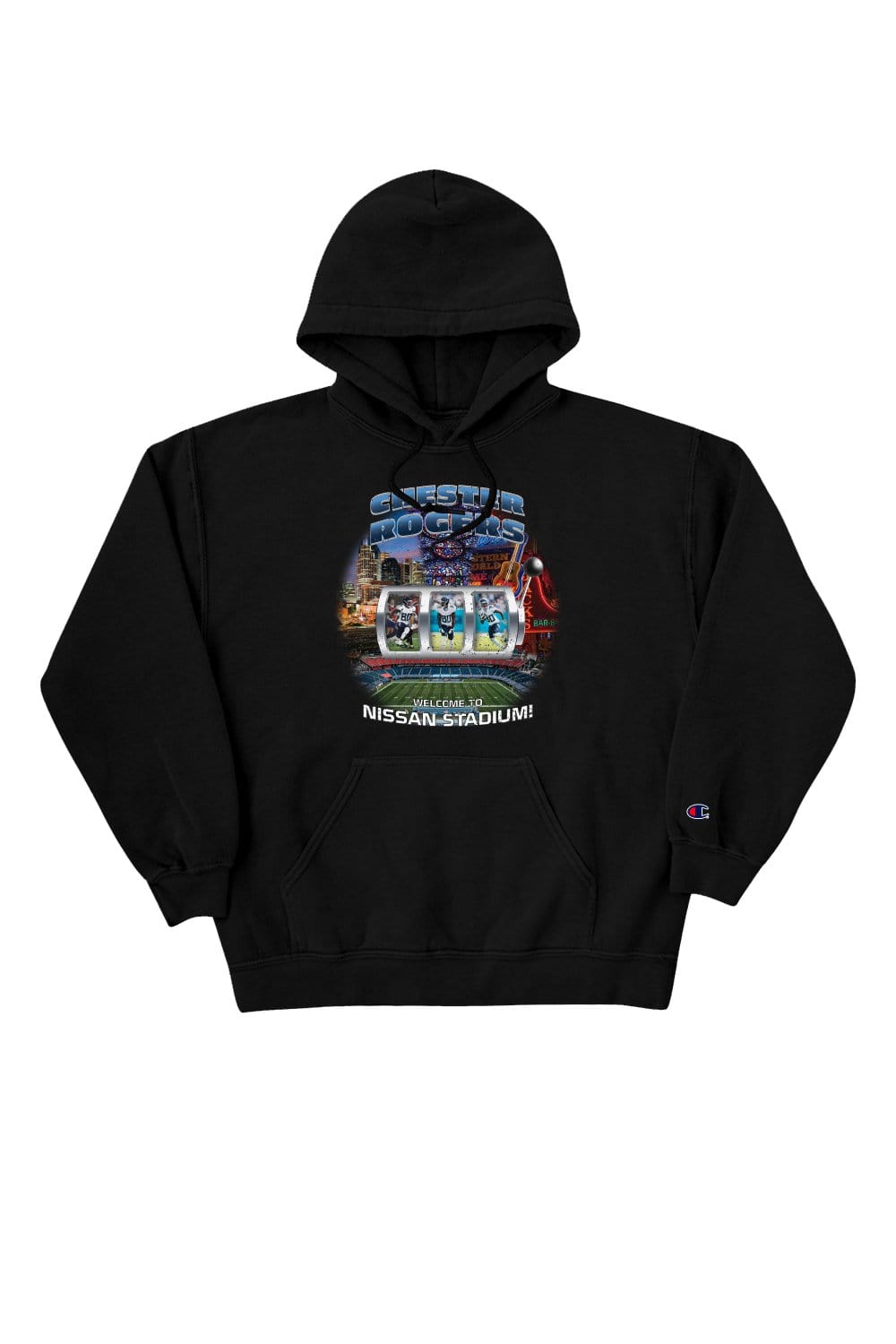 Chester Rogers: Slot Machine Black Champion Hoodie