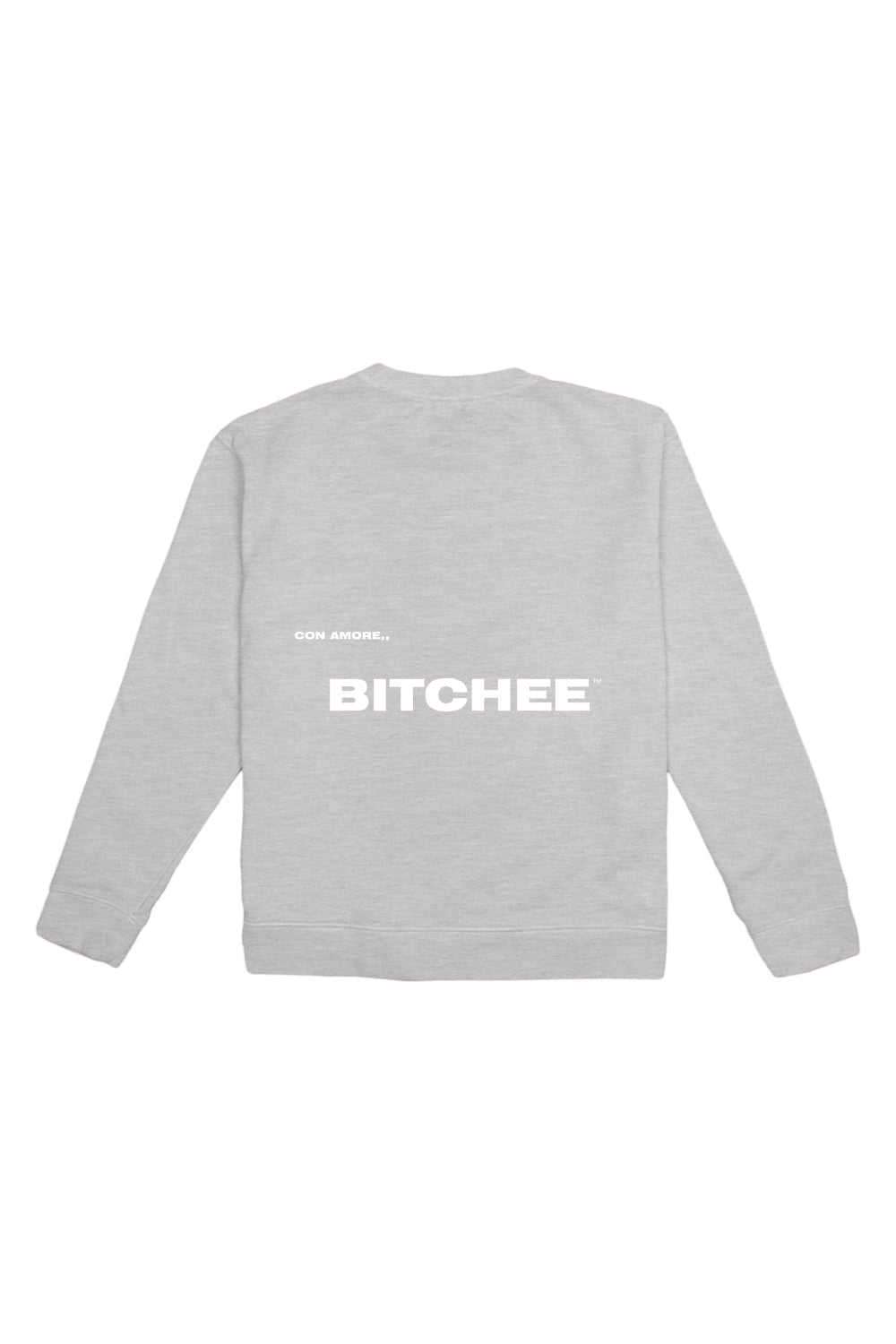 Bitchee Winter Grey Crewneck