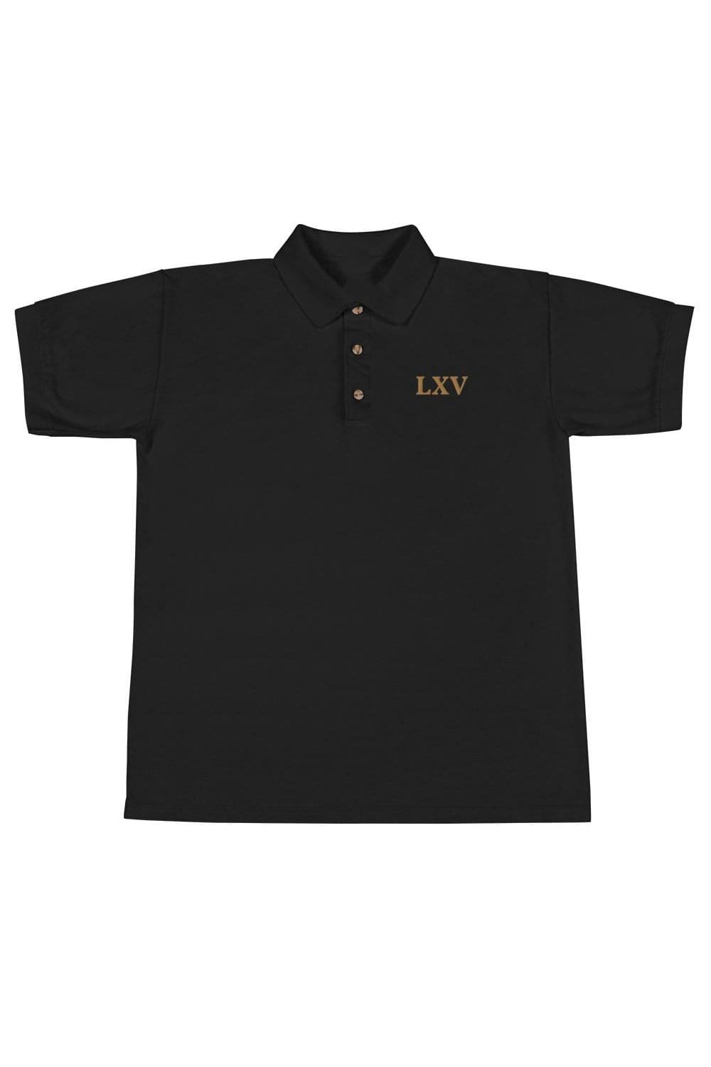 Cole Schneider: LXV Black Polo Shirt