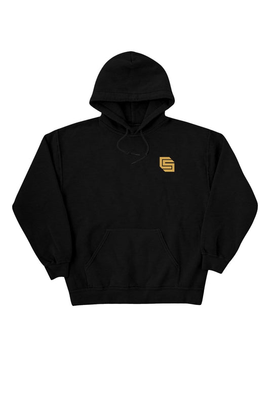 Cole Schneider: Signature Embroidered Black Hoodie