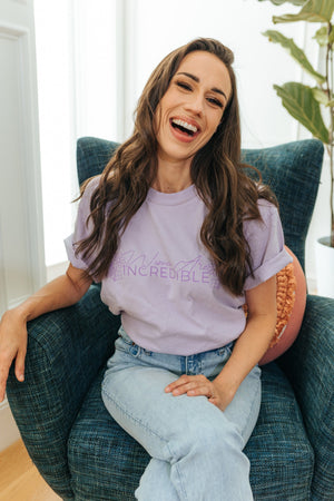 
                  
                    Colleen Ballinger: Women Are Incredible Lilac Tee
                  
                