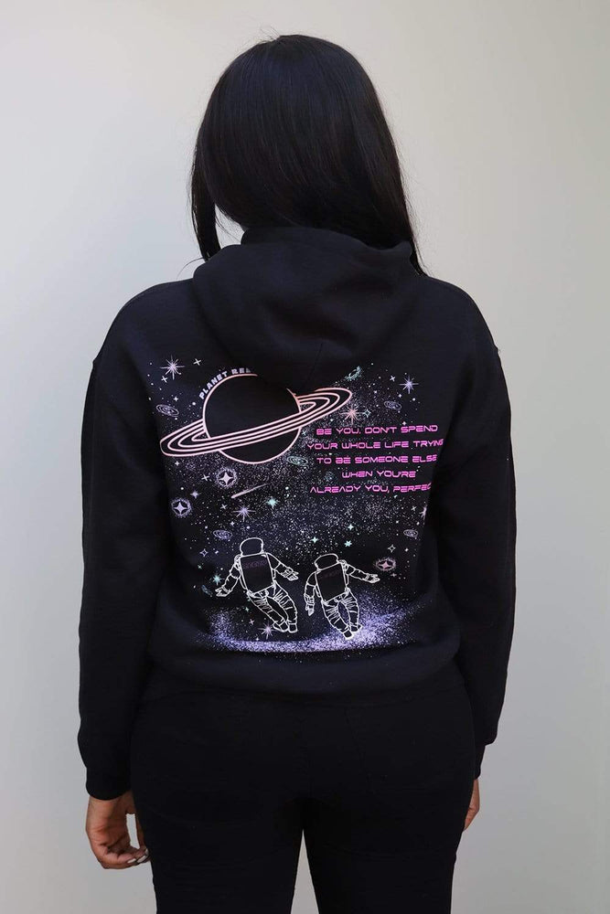 Courtreezy: Planet Reezy Black Hoodie