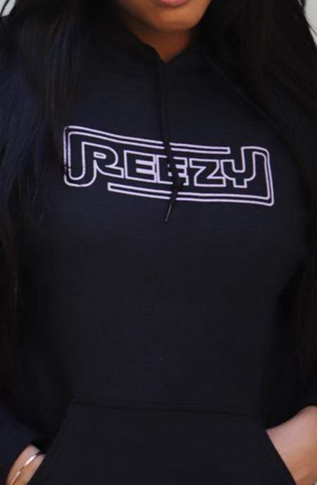 Courtreezy: Reezy Black Hoodie