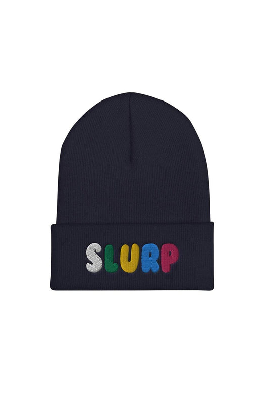 Derkslurp: SLURP Navy Beanie