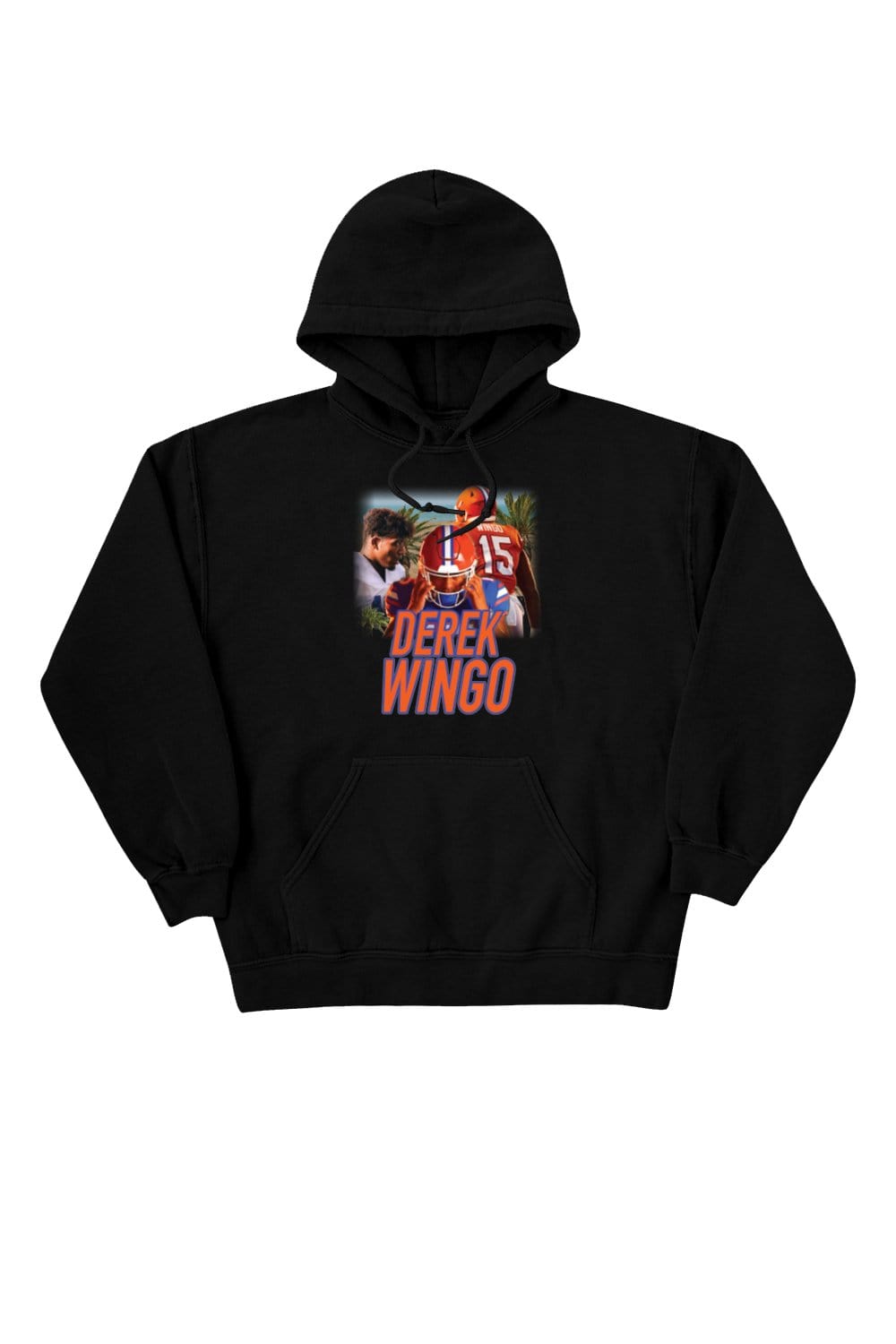 Derek Wingo: Signature Black Hoodie