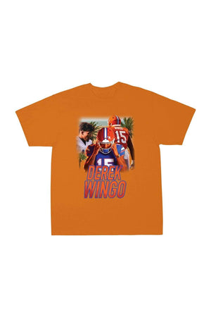 
                  
                    Derek Wingo: Signature Orange Shirt
                  
                