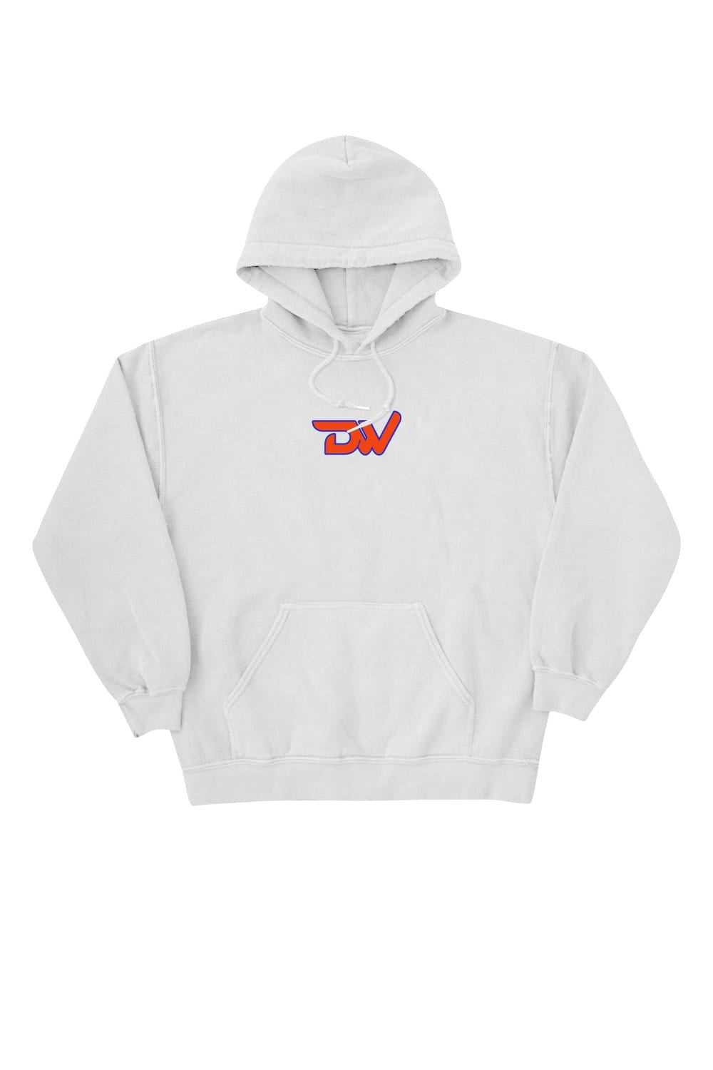 Derek Wingo: Staple Embroidered White Hoodie