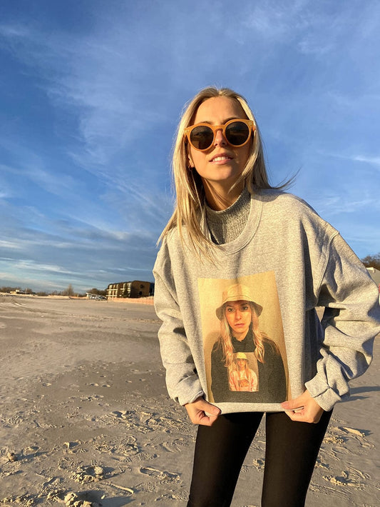 Emily Zugay: Inception Grey Crewneck