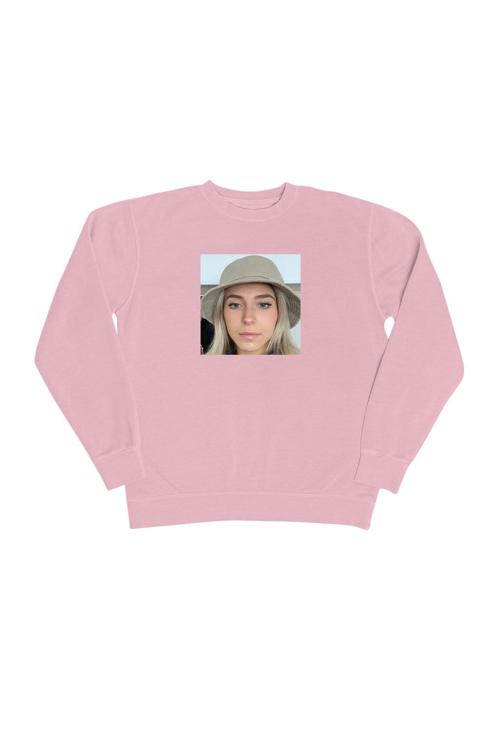 Emily Zugay: Selfie Pink Crewneck