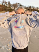 Emily Zugay: Stale Face Grey Hoodie