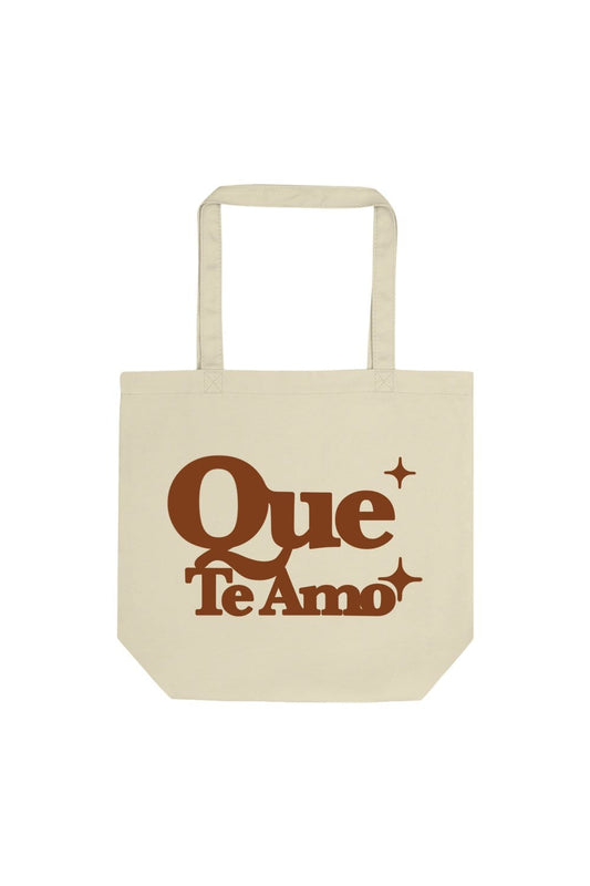 Calle Y Poche: Brown Label Tote Bag