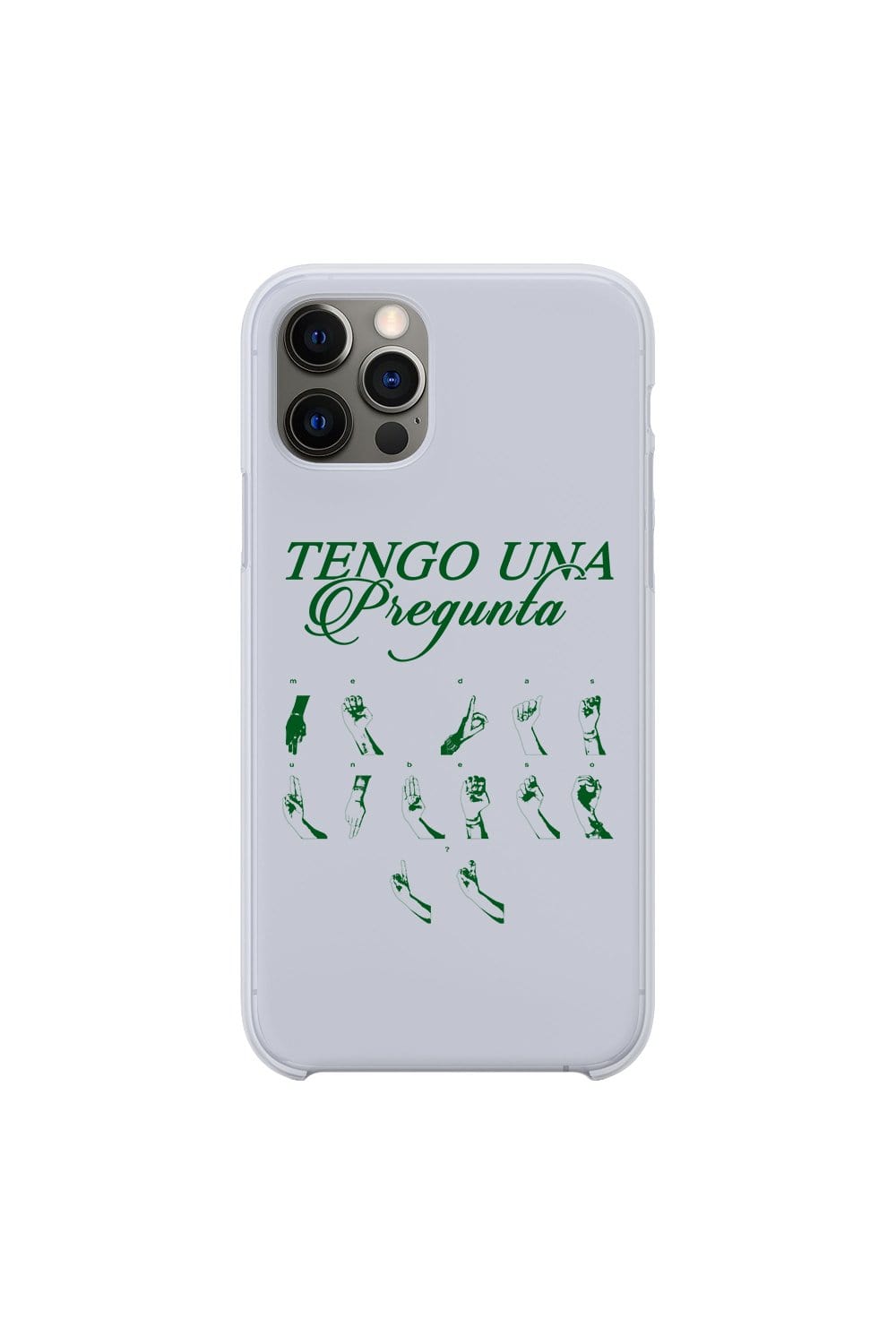 Calle y Poche: Tengo Una Pregunta Grey Phone Case