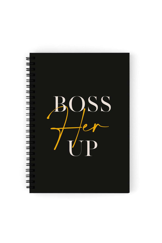Charmaine Bey: Boss Her Up Black Notebook