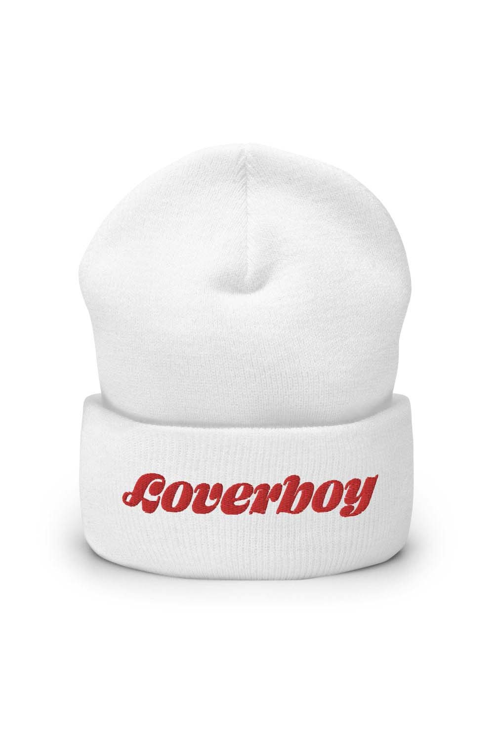 Fanjoy: Loverboy White Beanie