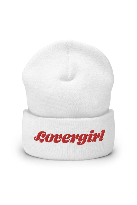 Fanjoy: Lovergirl White Beanie