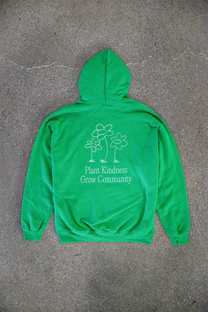 
                  
                    Fanjoy: Plant Kindness Grow Community Green Hoodie
                  
                