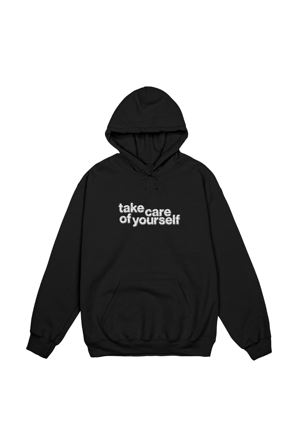 Fanjoy: TCOY Embroidered Black Hoodie