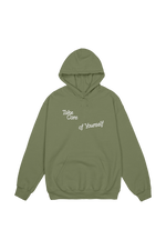 Fanjoy: TCOY Embroidered Olive Hoodie