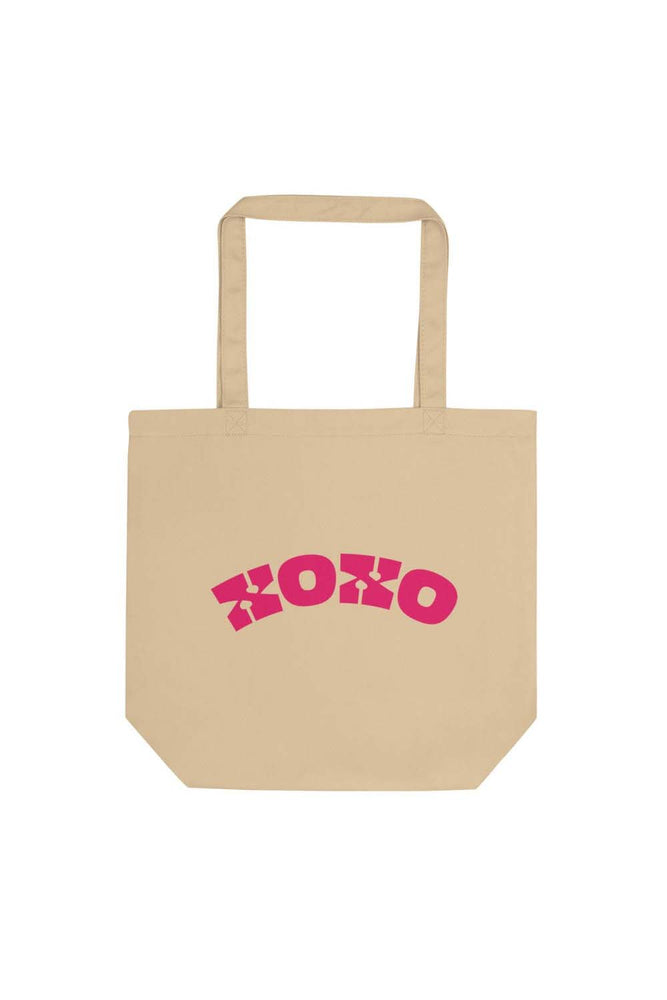 Fanjoy: XOXO Tan Tote Bag