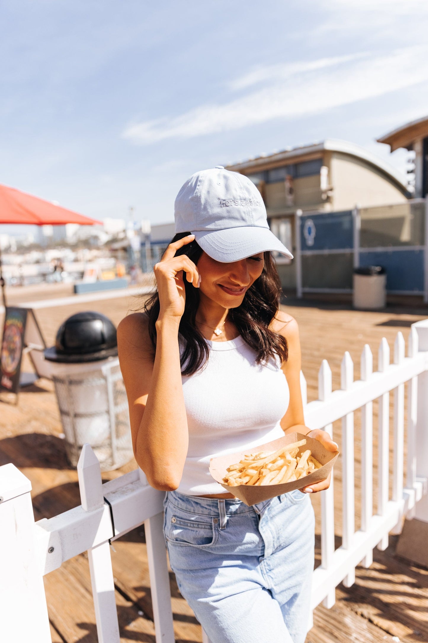 FJ House Brand: Let's Get Lost Blue Hat