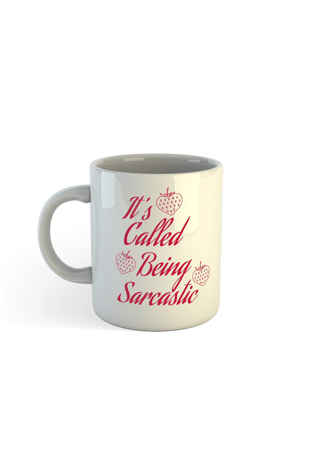 Ha Sisters: Being Sarcastic White Mug