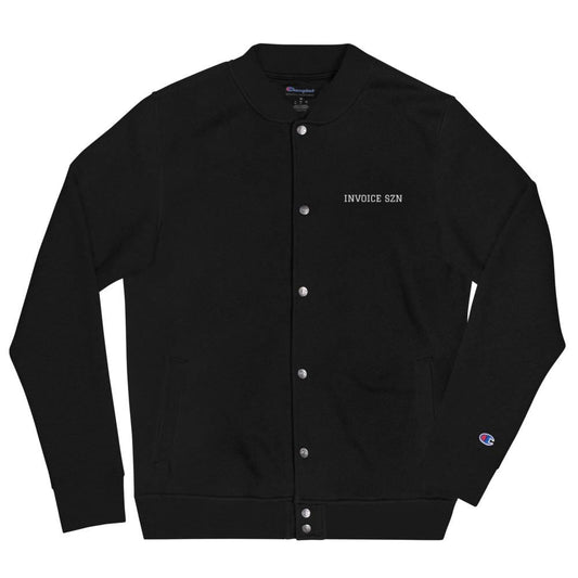 Invoice Szn Embroidered Champion Bomber Jacket