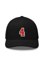 James Cook: Number 4 Trucker hat