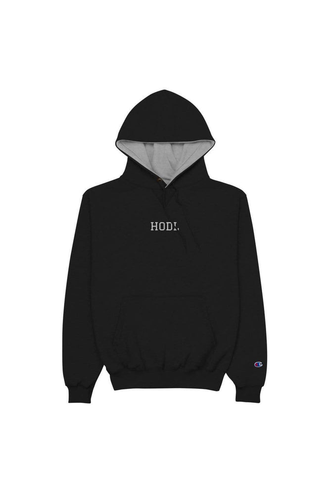 Official HODL Black Champion Hoodie