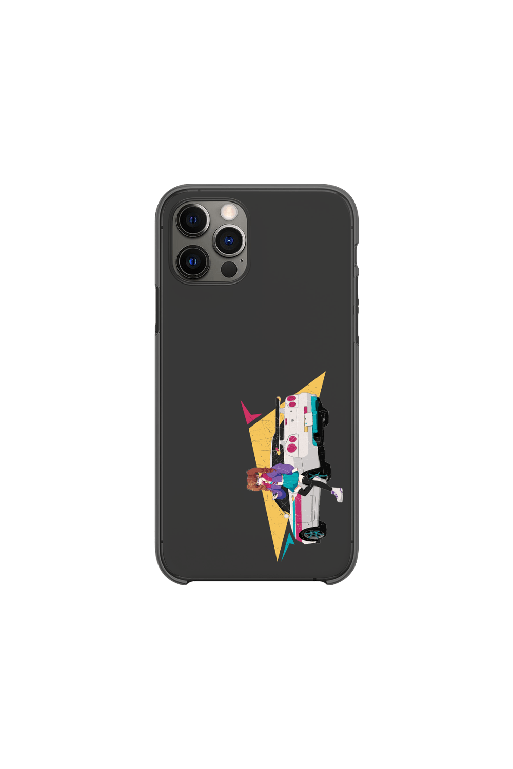 Sssniperwolf: Anime GTR Black Phone Case