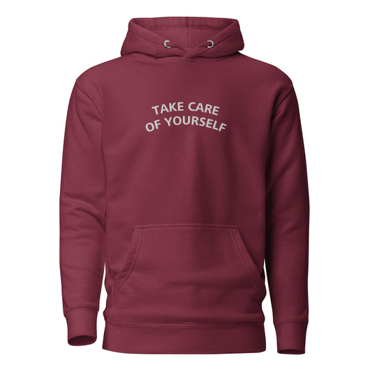 Take Care of Yourself Cozy Hoodie