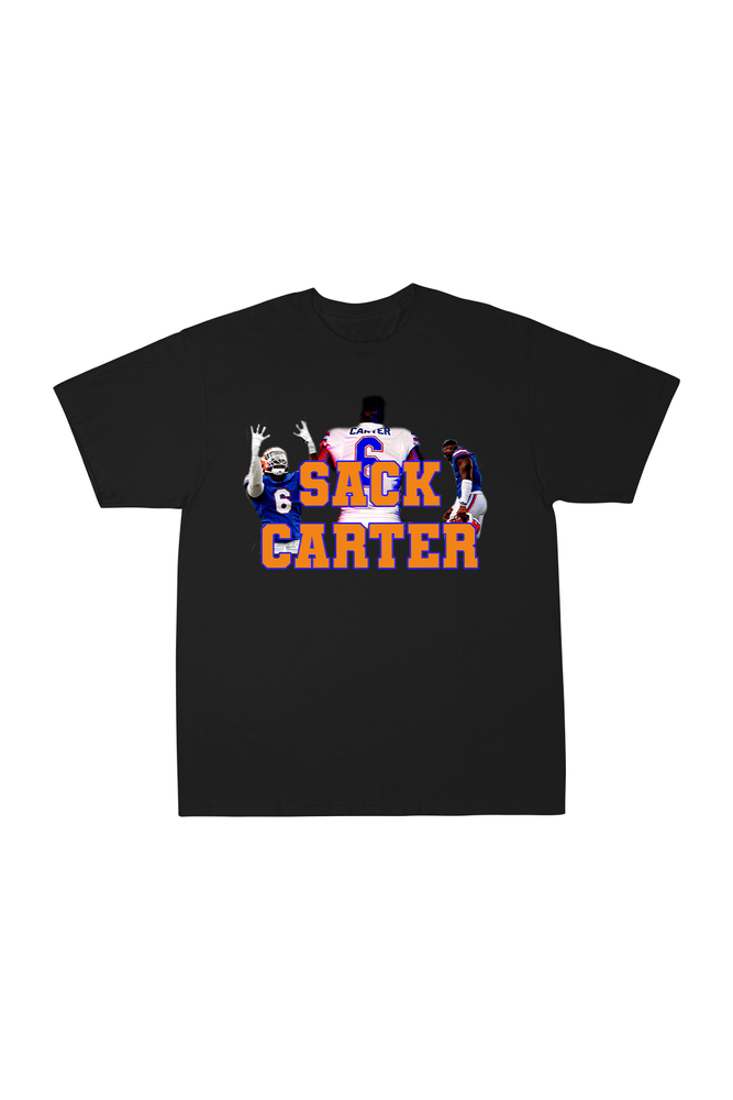 Zach Carter: Sack Carter Black Shirt