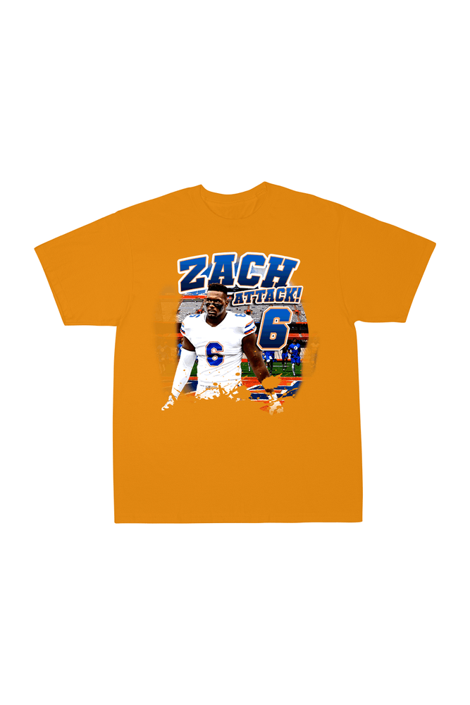 Zach Carter: Zach Attack Orange Shirt
