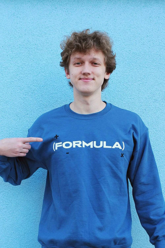 Formula: Logo Blue Crewneck