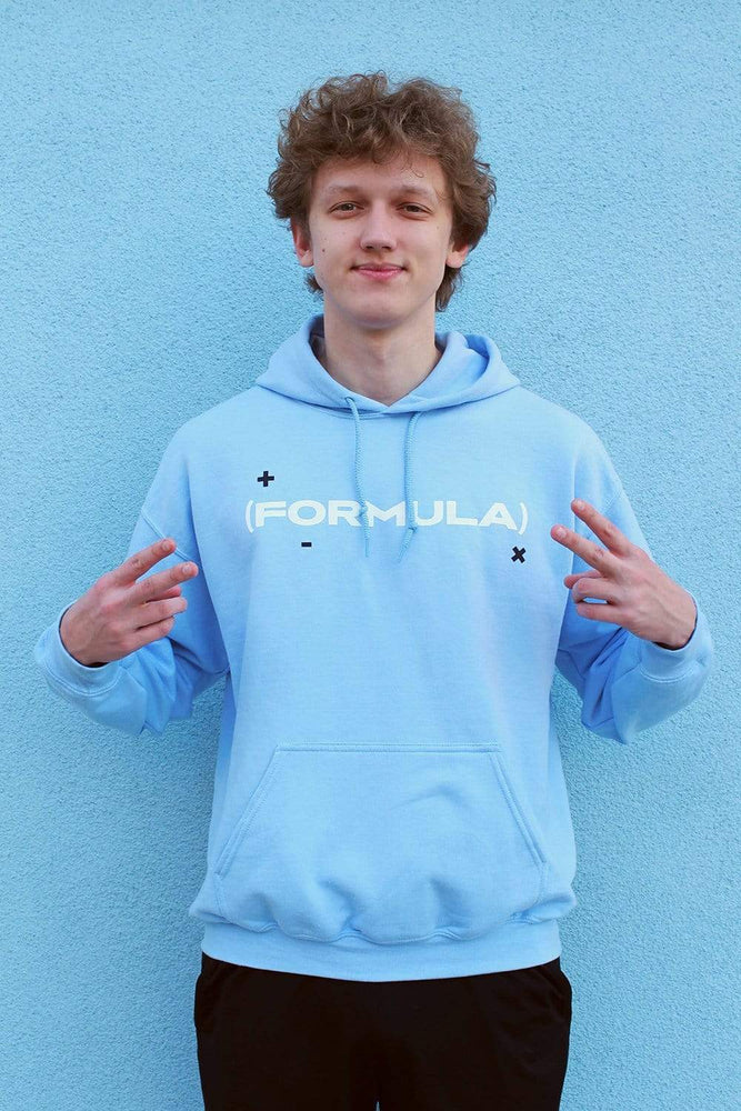 Formula: Logo Light Blue Hoodie