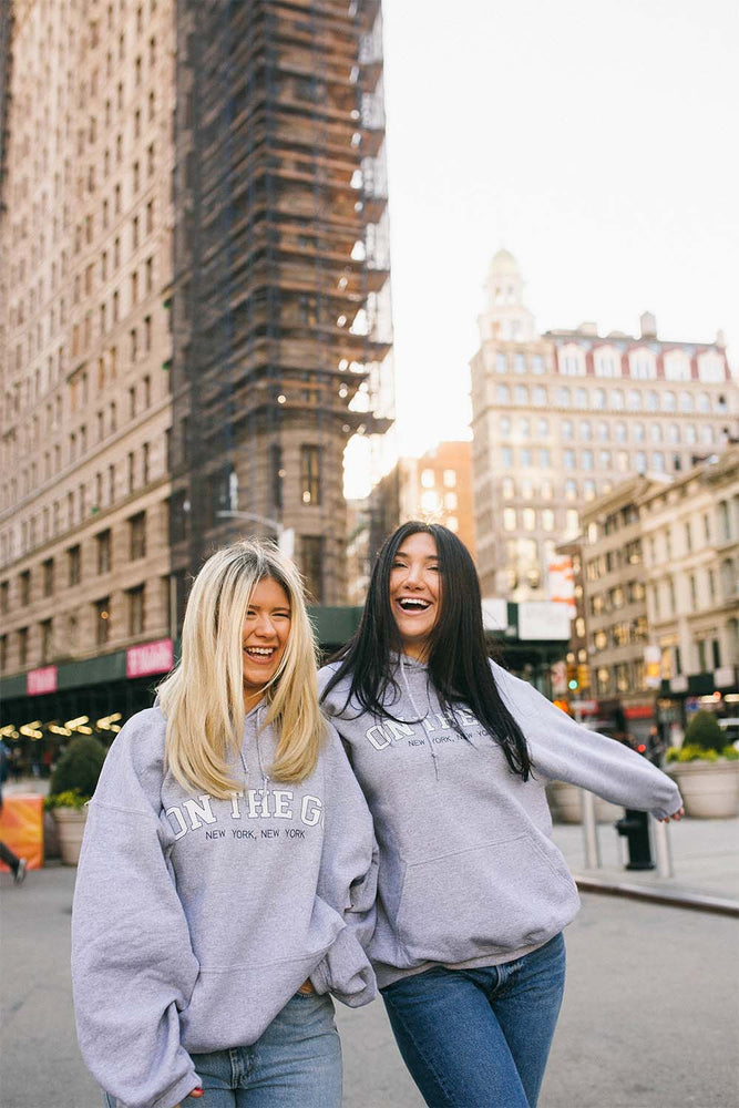 Gals On The Go: 'On The Go' Grey Hoodie – Fanjoy