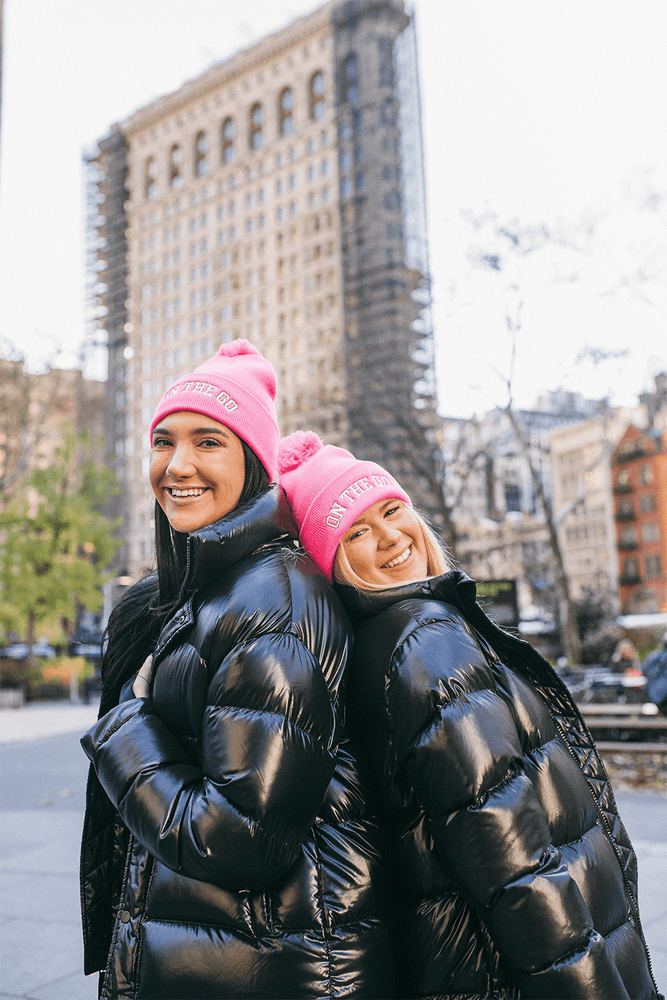 Gals On The Go: 'On The Go' Pink Beanie