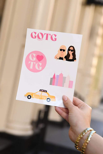 Gals On The Go: Sticker Set