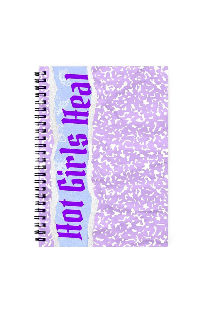 GenZ Girl Gang: Hot Girls Heal Purple Notebook