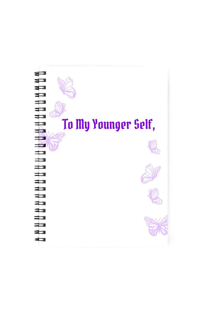 GenZ Girl Gang: To My Younger Self White Notebook