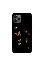 Giannina Gibelli: Butterfly Black Phone Case