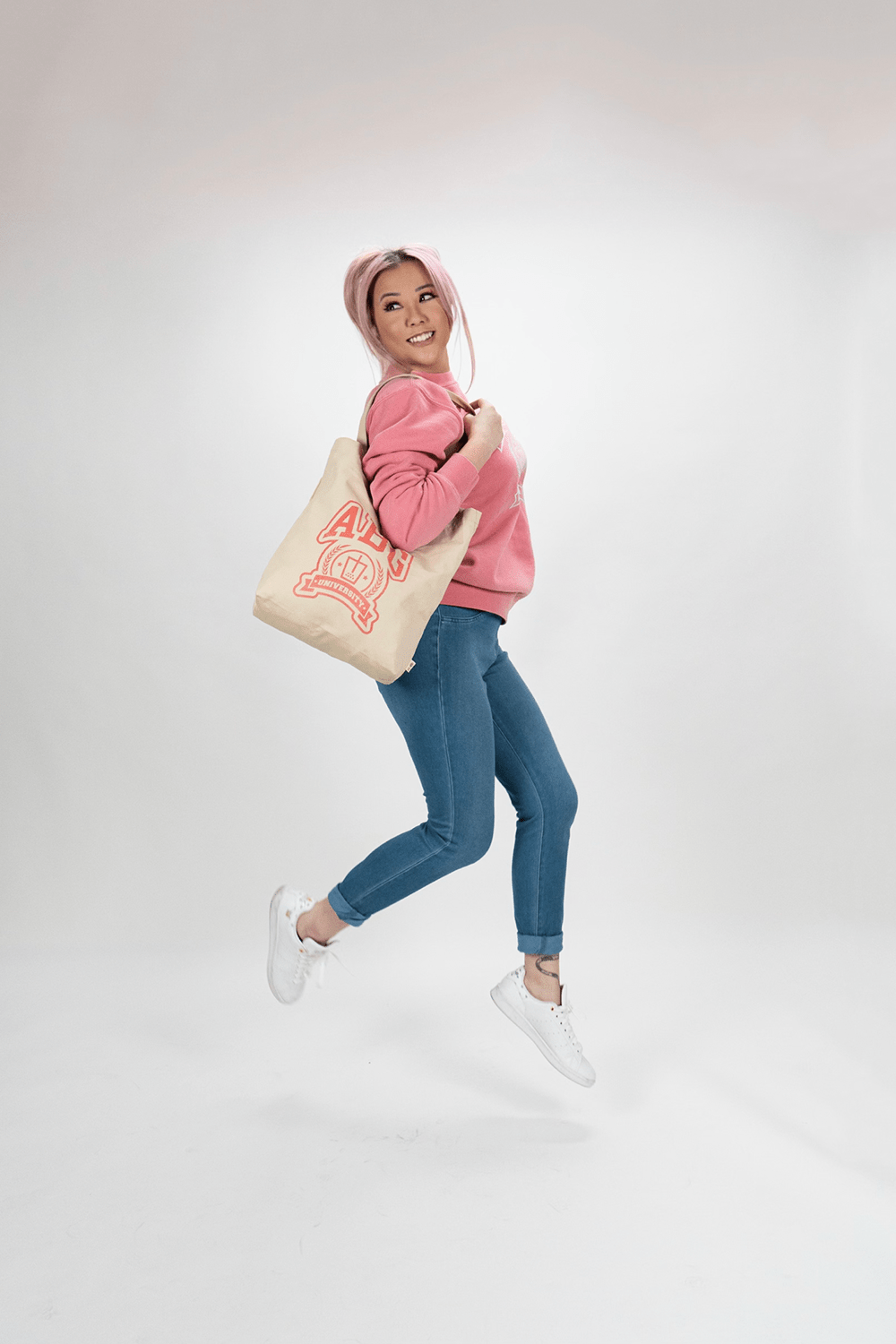 Gina Darling: ABG Tan Tote Bag