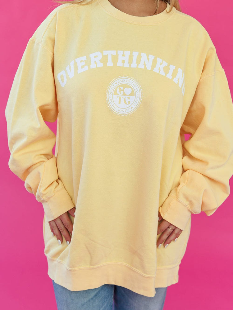 
                  
                    Gals on the Go: Butter 'Overthinking' Crewneck
                  
                