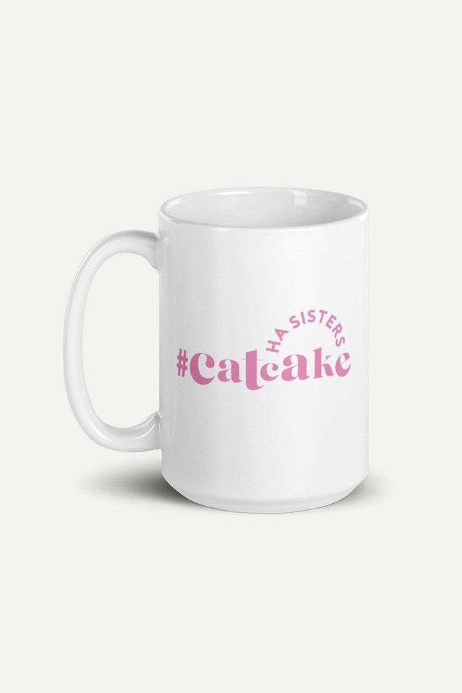 Ha Sisters: CatCake White Mug