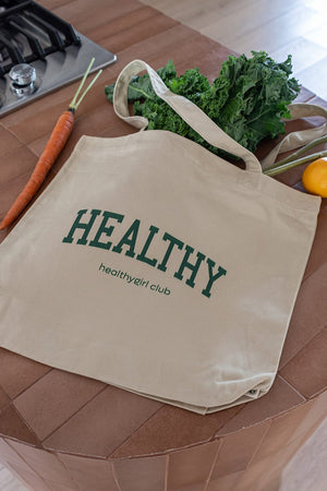 
                  
                    HealthyGirl Kitchen: HealthyGirl Club Oat Tote Bag
                  
                
